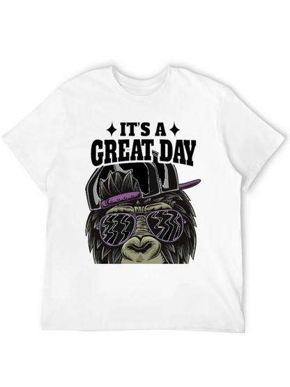 Its A Great Day Gorilla Graphic T-Shirt
