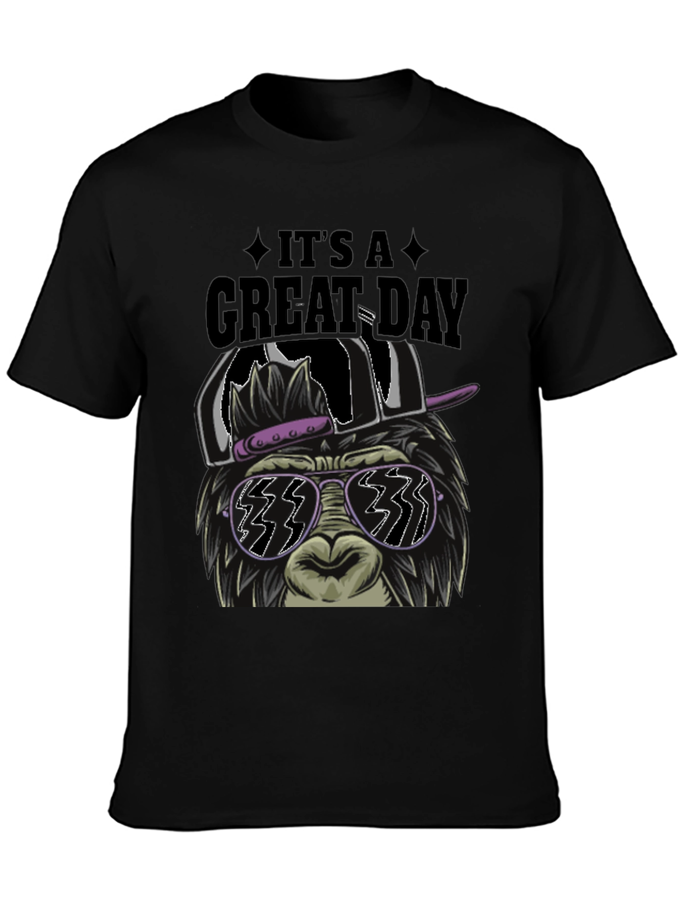 Its A Great Day Gorilla Graphic T-Shirt