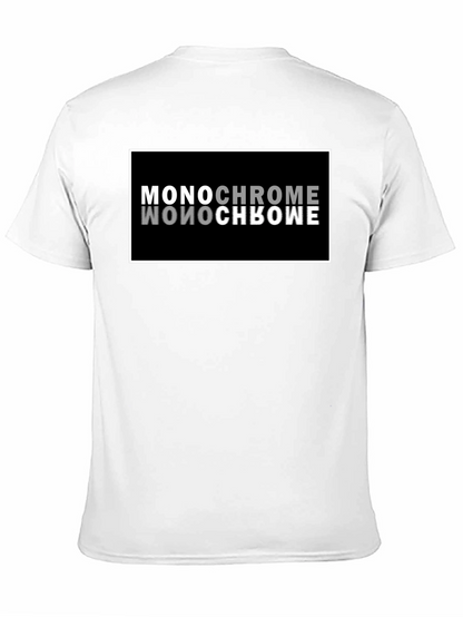 Monochrome Reflection Graphic T-Shirt