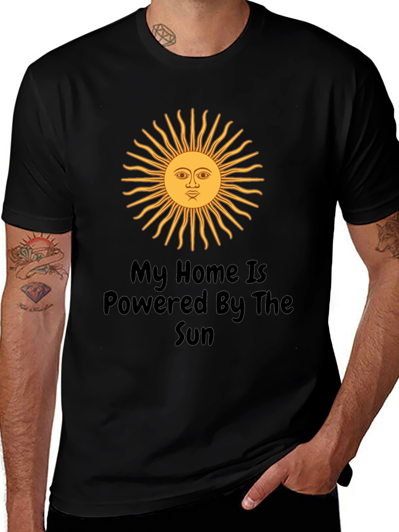 My Home is Powered by the Sun T-Shirt