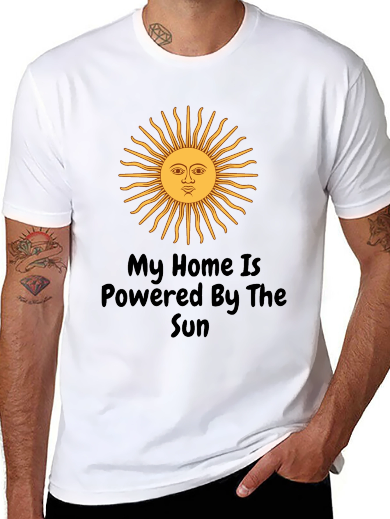 My Home is Powered by the Sun T-Shirt
