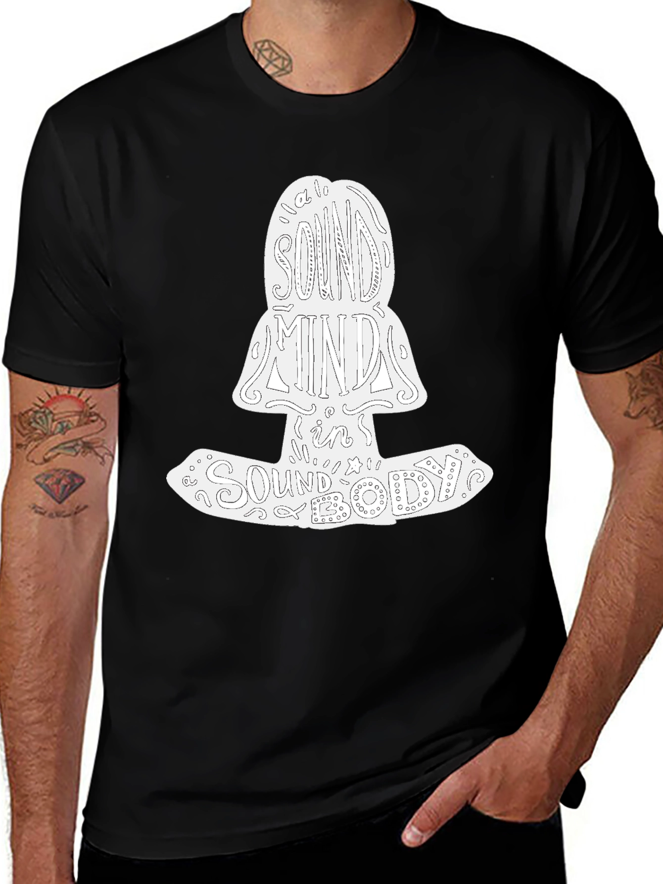 Sound Mind Sound Body Graphic Tee