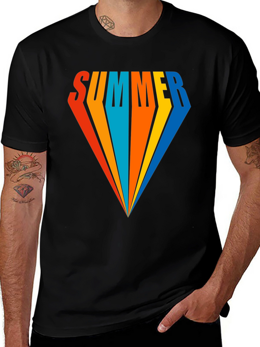 Retro Summer T-Shirt - Vintage Style Tee
