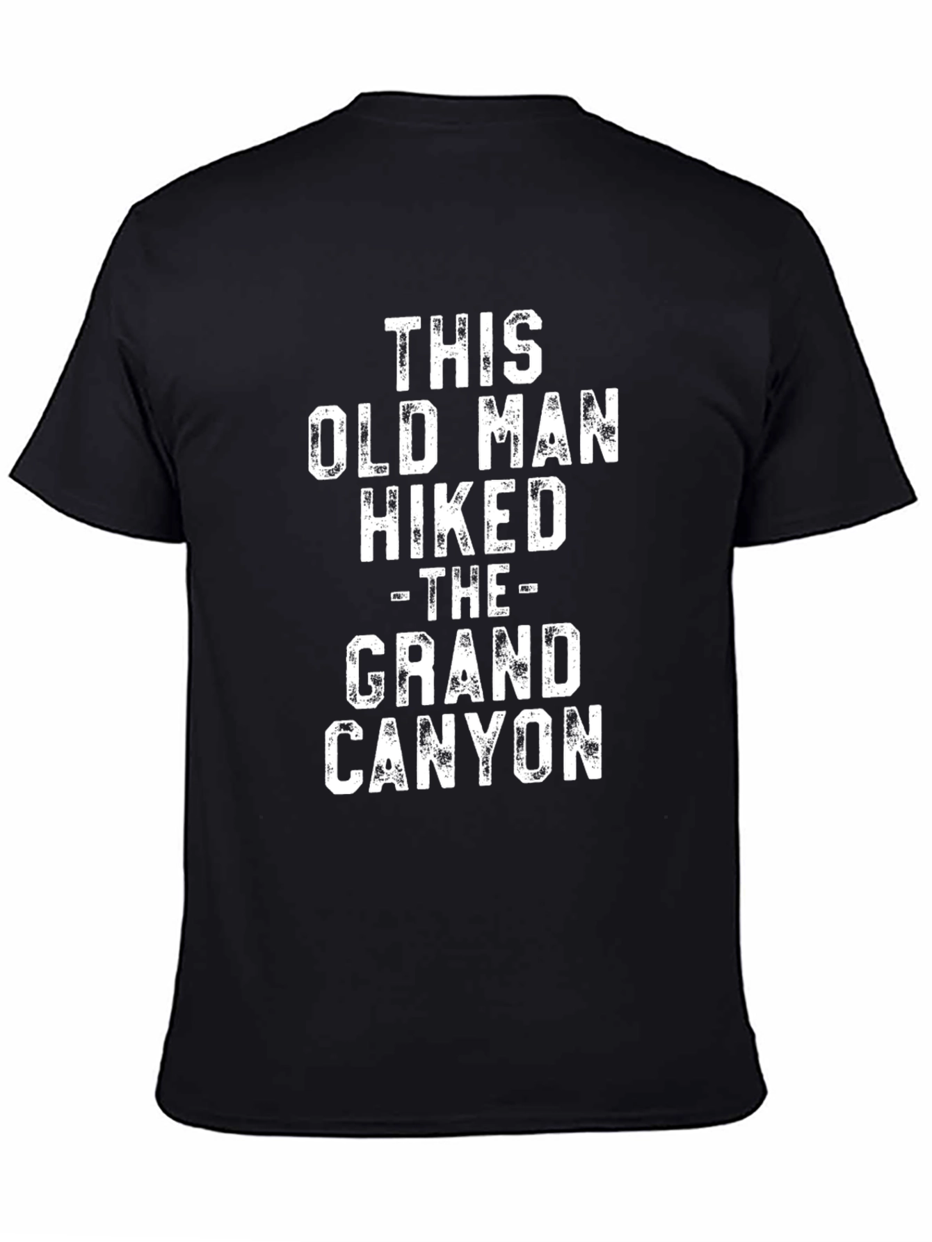 Funny Hiked Grand Canyon Old Man T-Shirt
