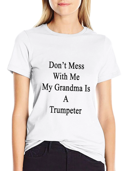 Grandma Trumpeter Funny T-Shirt