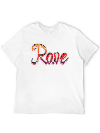 Rave Graphic Black T-Shirt