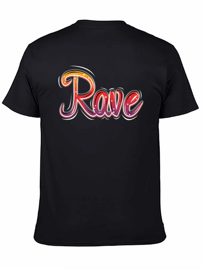 Rave Graphic Black T-Shirt