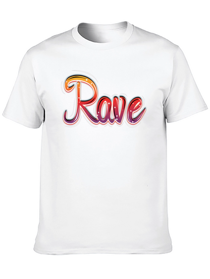 Rave Graphic Black T-Shirt