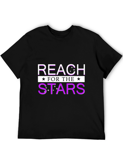 Reach For The Stars Black T-Shirt