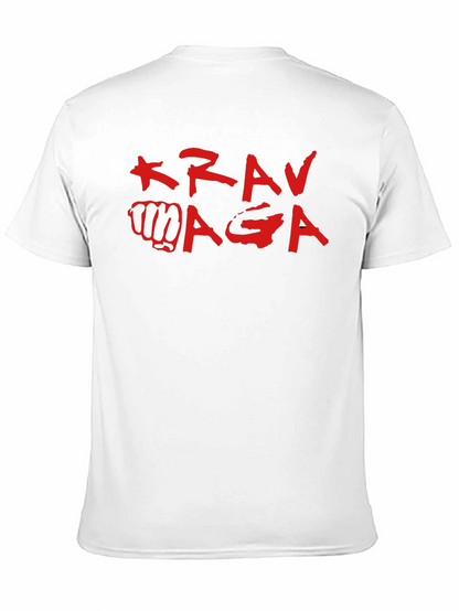 Krav Maga Black T-Shirt Martial Arts Self Defense