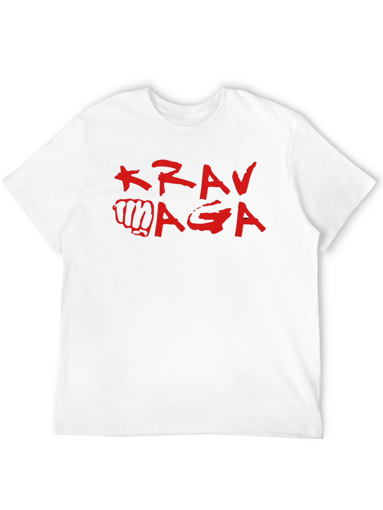 Krav Maga Black T-Shirt Martial Arts Self Defense