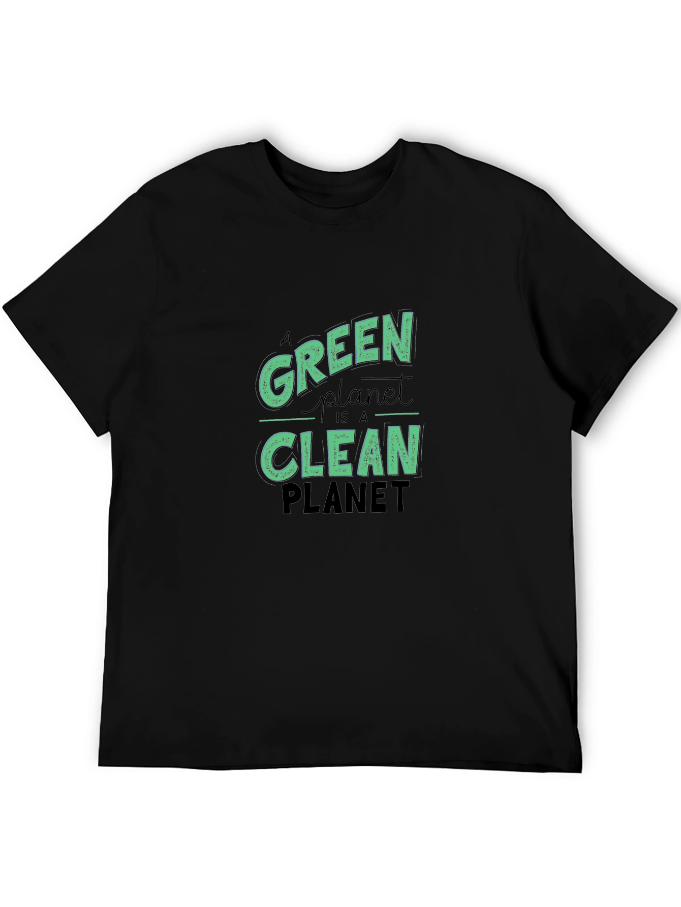 Green Planet T-Shirt - Eco Friendly Design