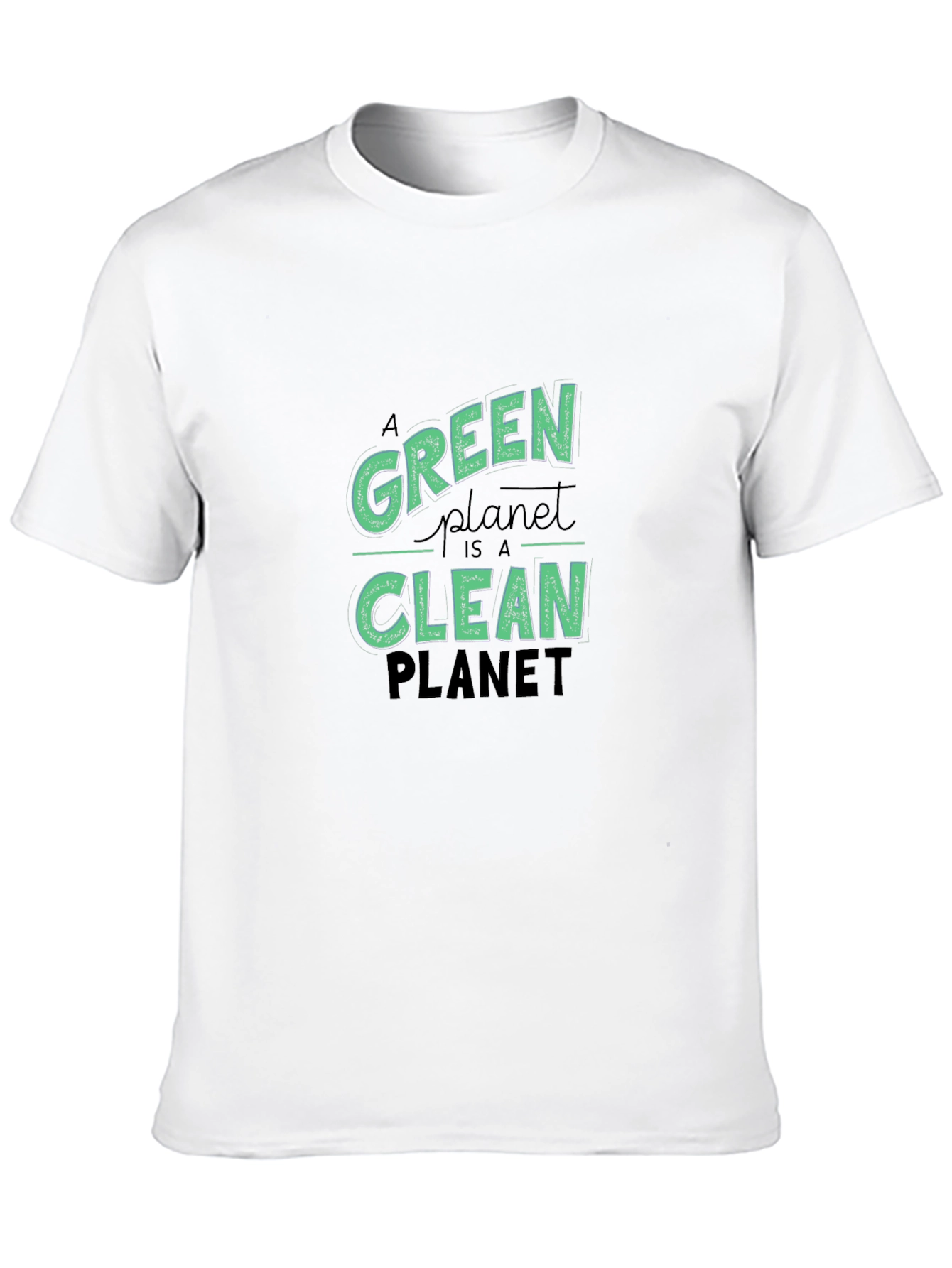 Green Planet T-Shirt - Eco Friendly Design