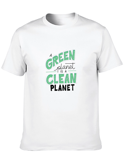 Green Planet T-Shirt - Eco Friendly Design