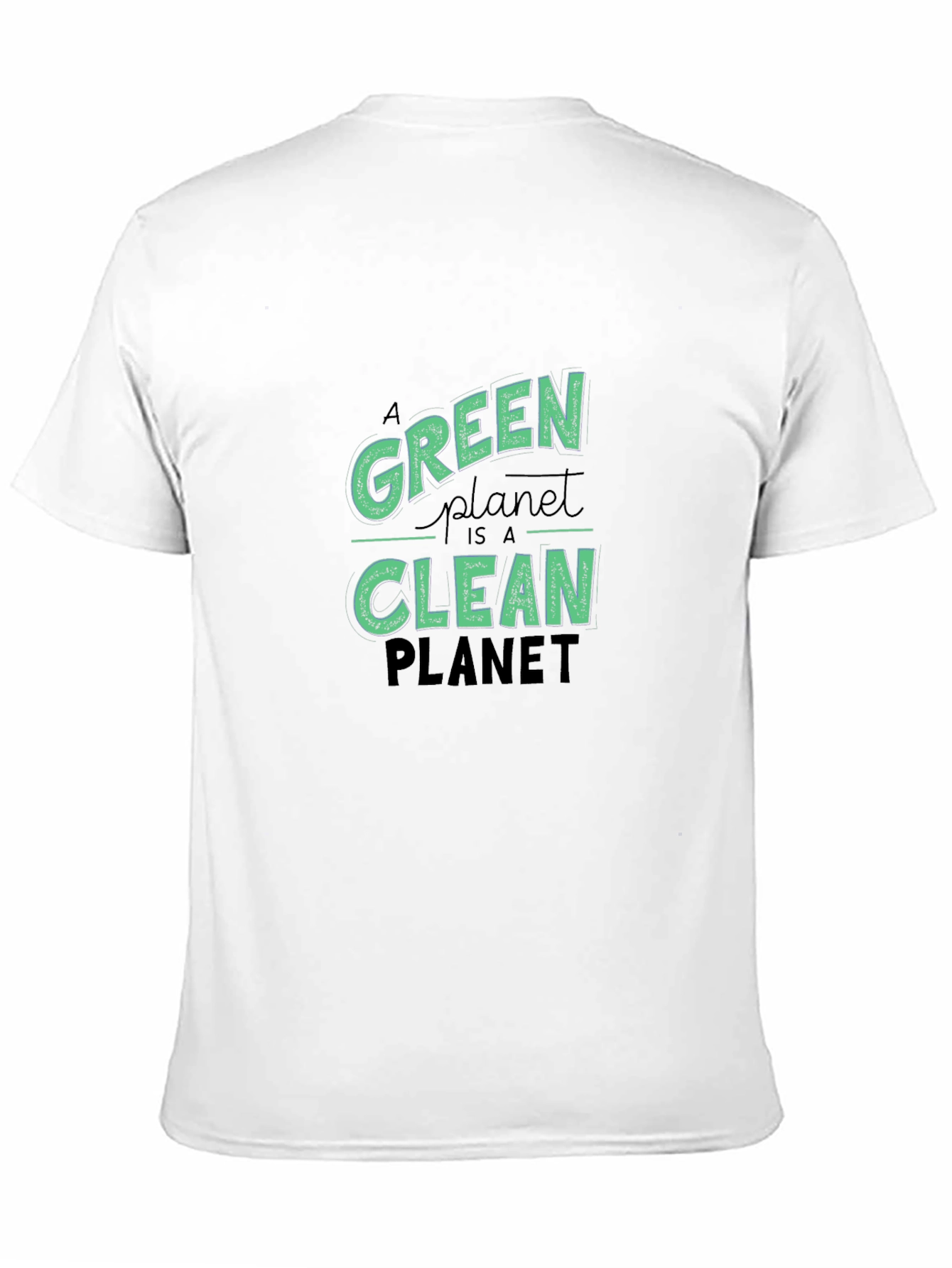 Green Planet T-Shirt - Eco Friendly Design
