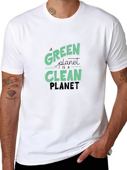 Green Planet T-Shirt - Eco Friendly Design