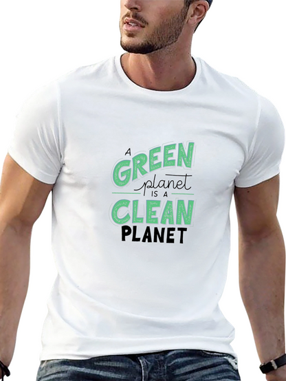 Green Planet T-Shirt - Eco Friendly Design