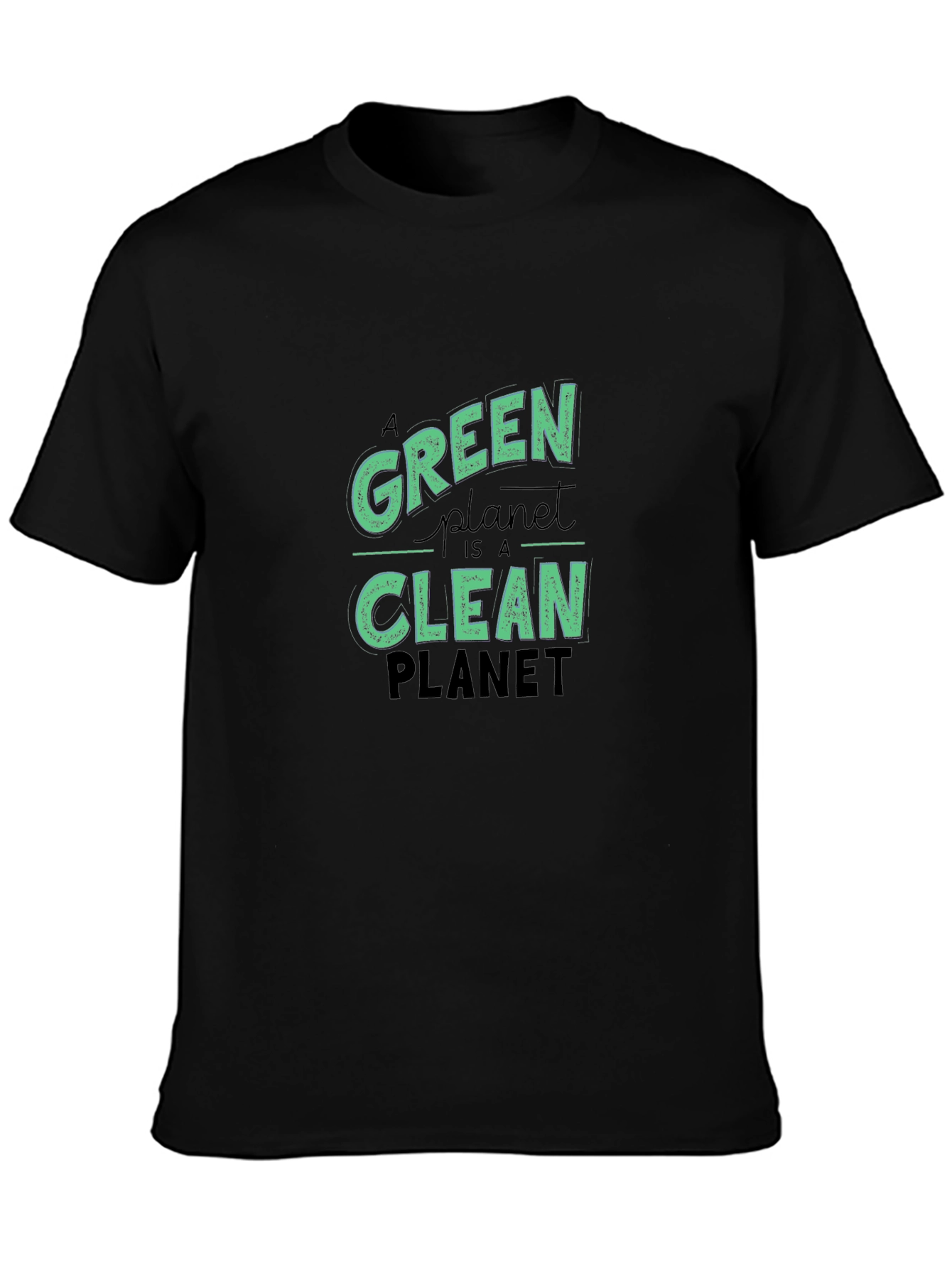 Green Planet T-Shirt - Eco Friendly Design