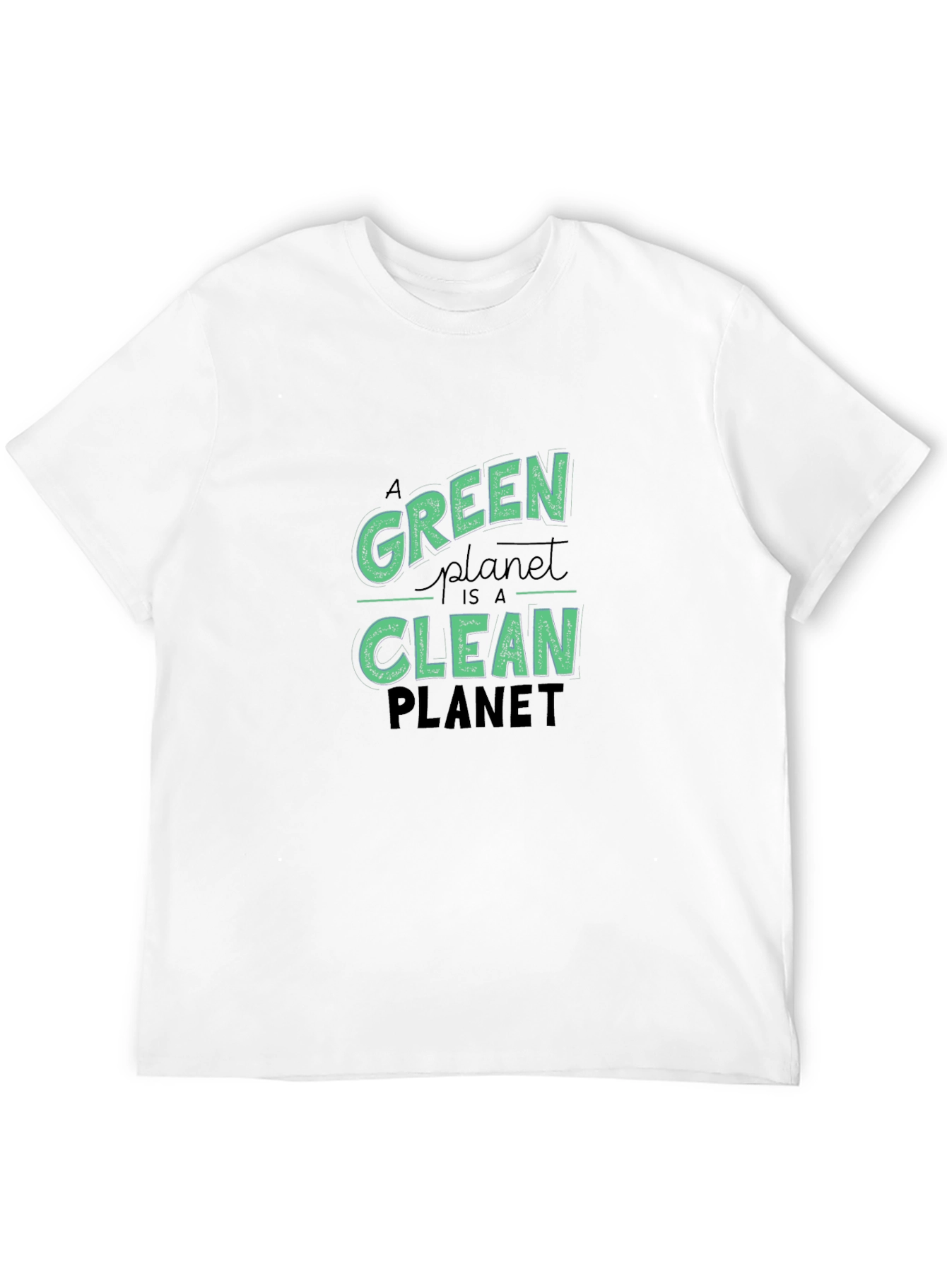 Green Planet T-Shirt - Eco Friendly Design