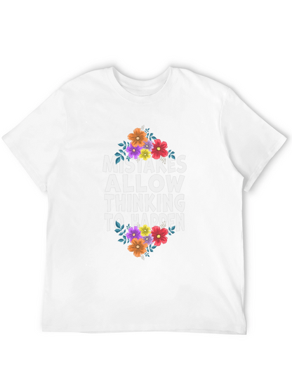 Mistakes Allow Thinking to Happen Graphic Tee