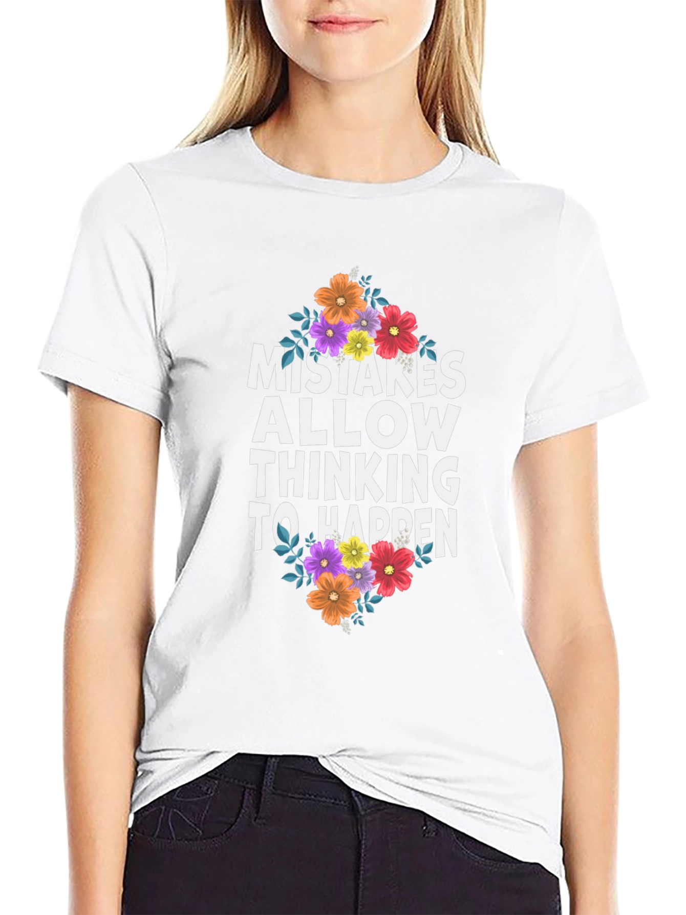 Mistakes Allow Thinking to Happen Graphic Tee