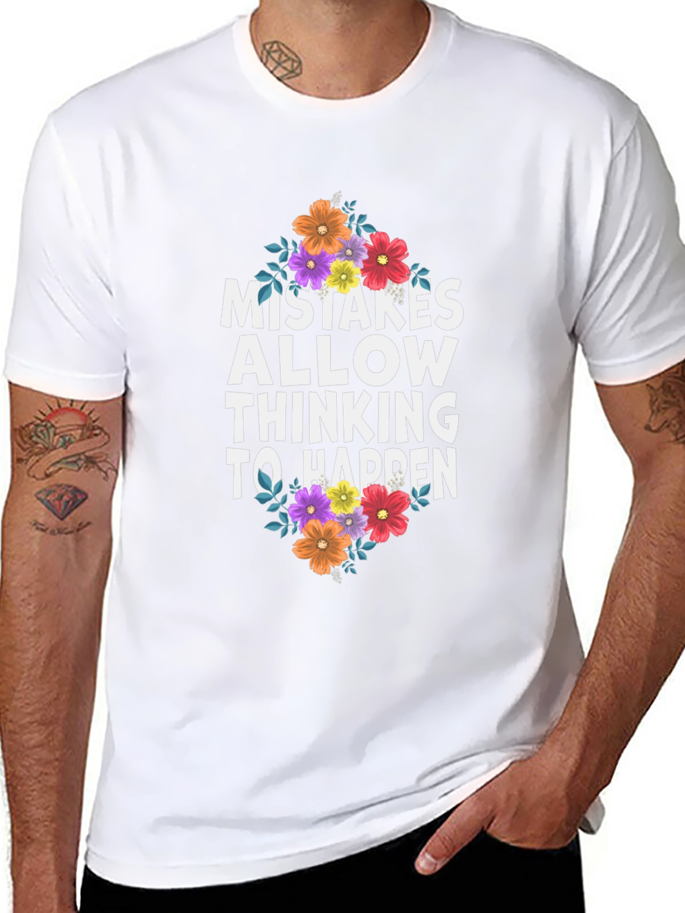 Mistakes Allow Thinking to Happen Graphic Tee