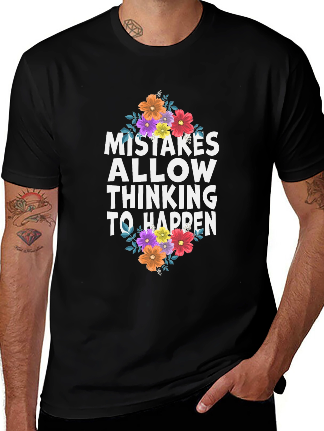 Mistakes Allow Thinking to Happen Graphic Tee