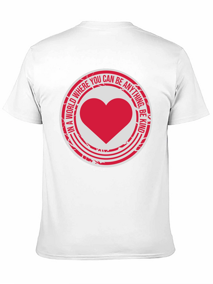 Kindness Heart Graphic Tee - Inspirational Design