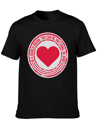 Kindness Heart Graphic Tee - Inspirational Design
