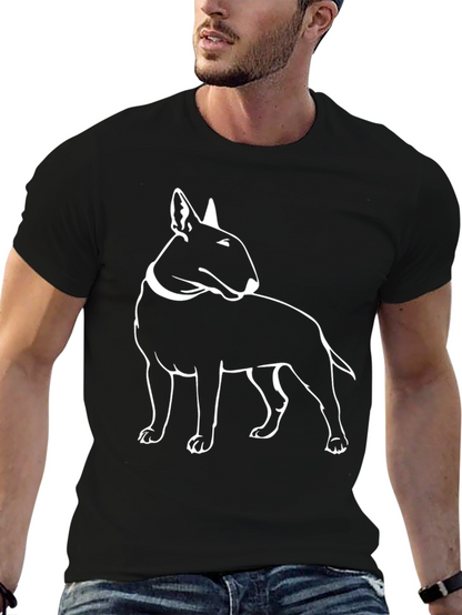 Bull Terrier Graphic Tee - Cool Dog Lover T-Shirt