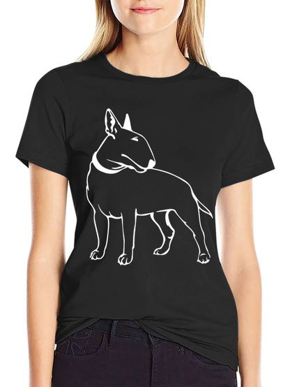 Bull Terrier Graphic Tee - Cool Dog Lover T-Shirt