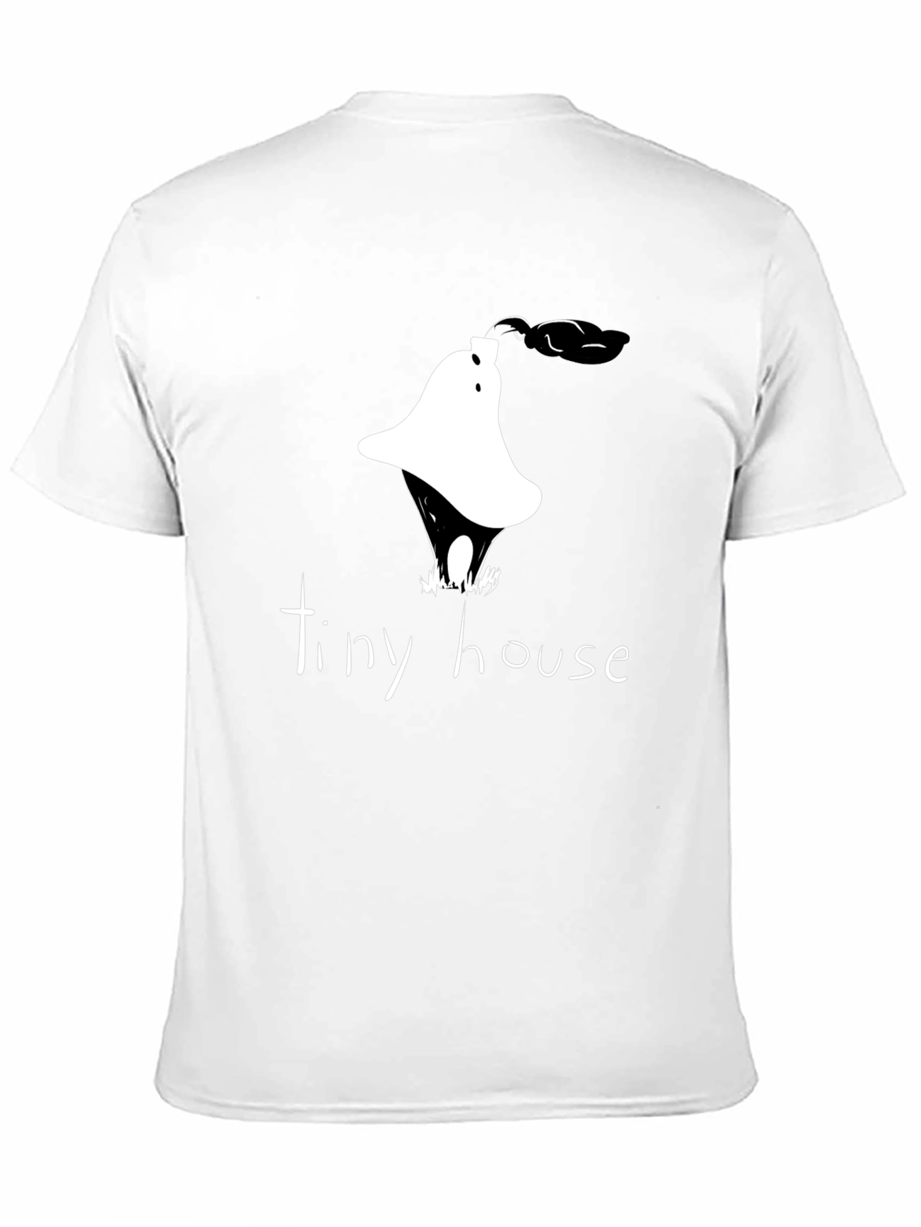 Tiny House Graphic Tee - Unique Design Casual Wear