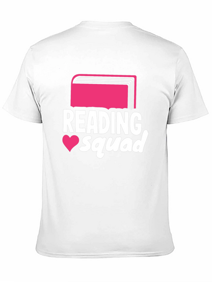 Reading Squad Graphic Tee - Book Lover Shirt