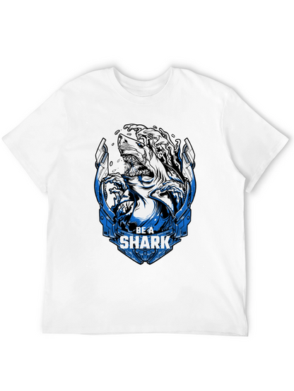Be A Shark Graphic Tee - Bold Statement T-Shirt