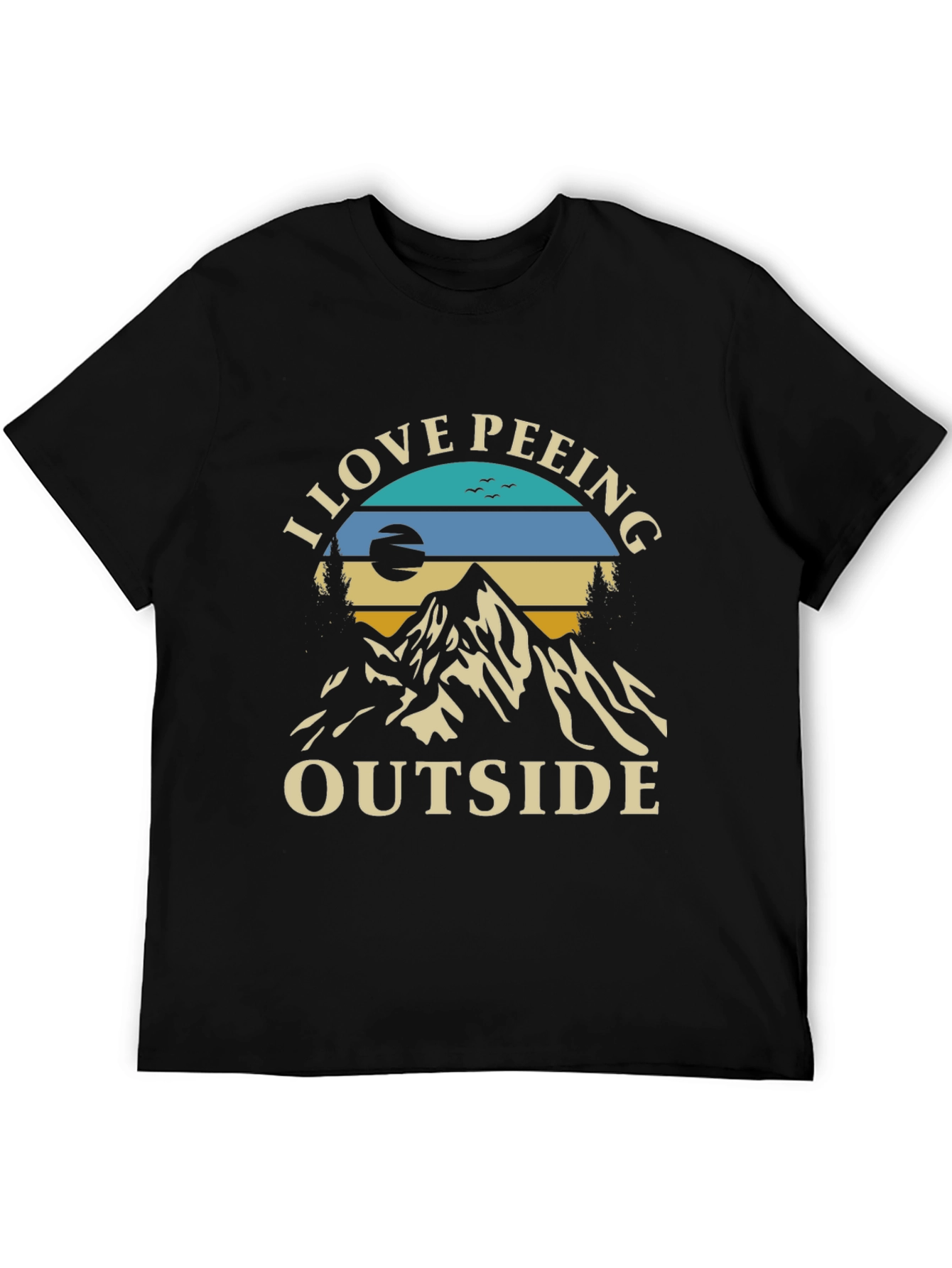 I Love Peeing Outside Graphic Tee