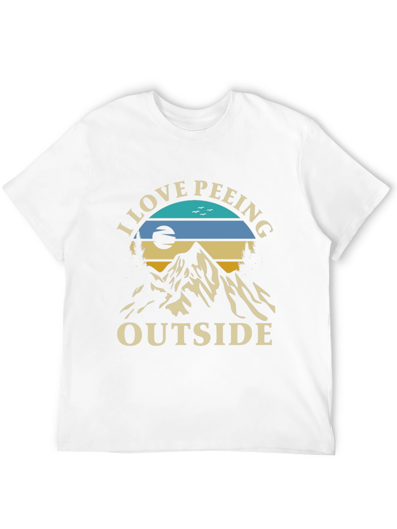 I Love Peeing Outside Graphic Tee