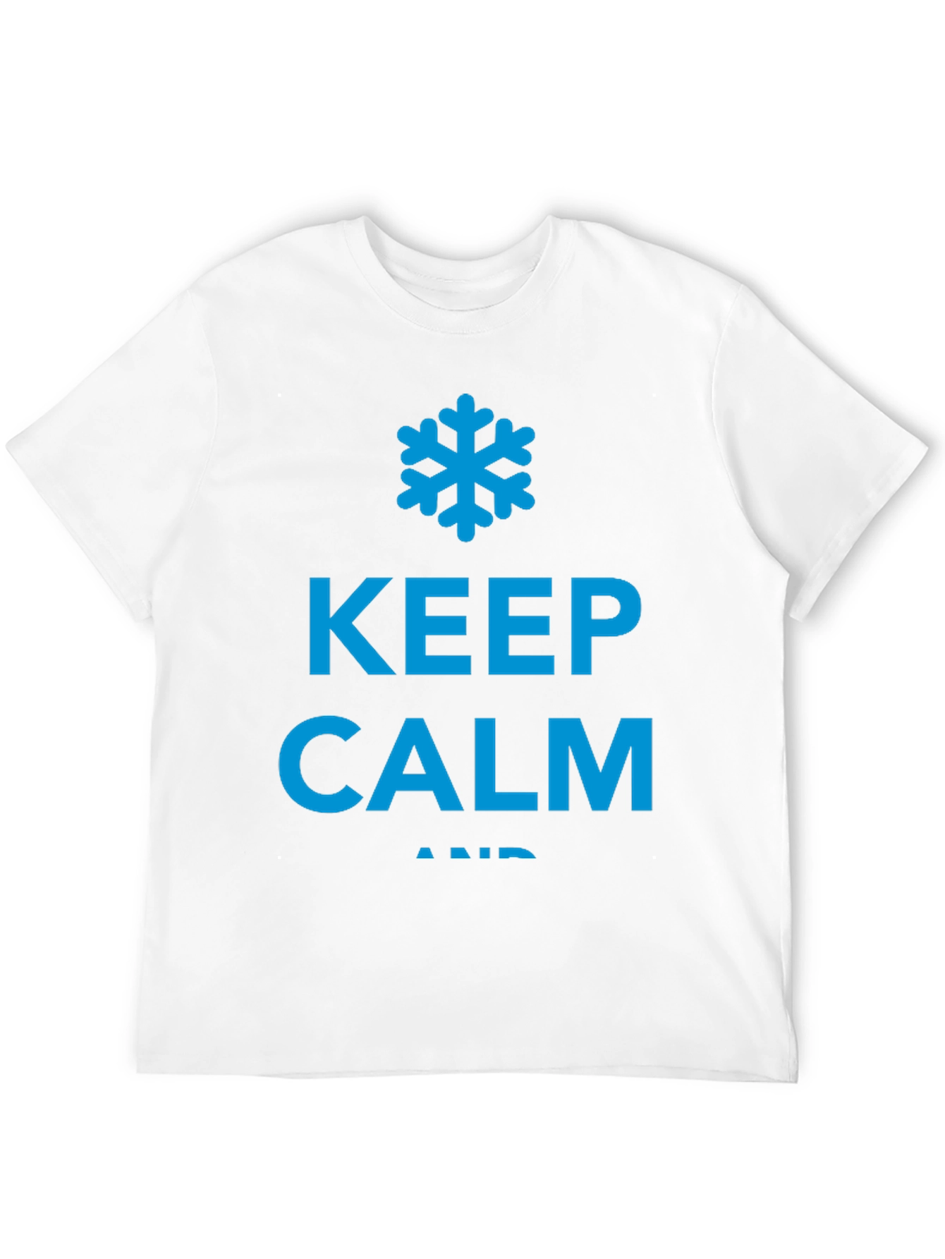 Keep Calm and Chill Black T-Shirt