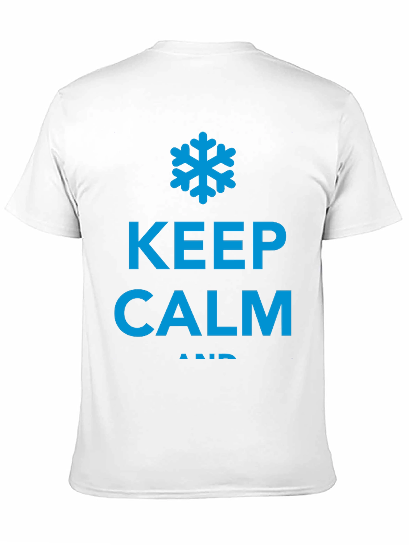 Keep Calm and Chill Black T-Shirt
