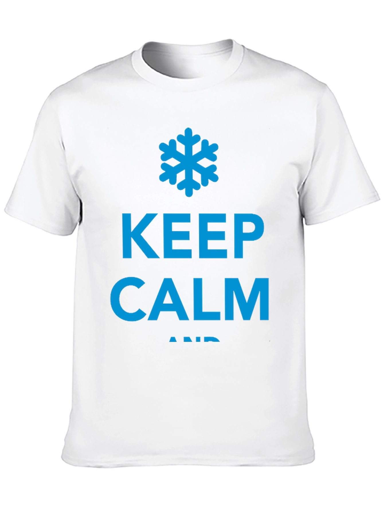 Keep Calm and Chill Black T-Shirt