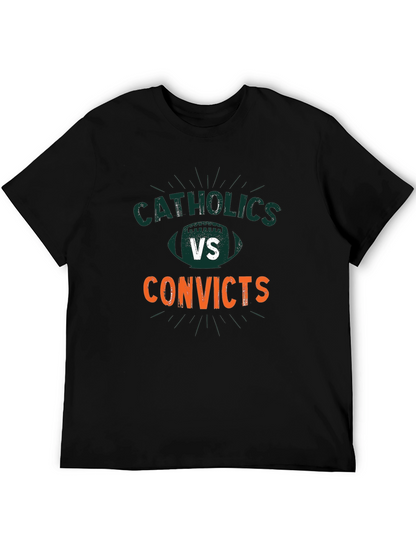 Catholics vs Convicts Graphic Tee