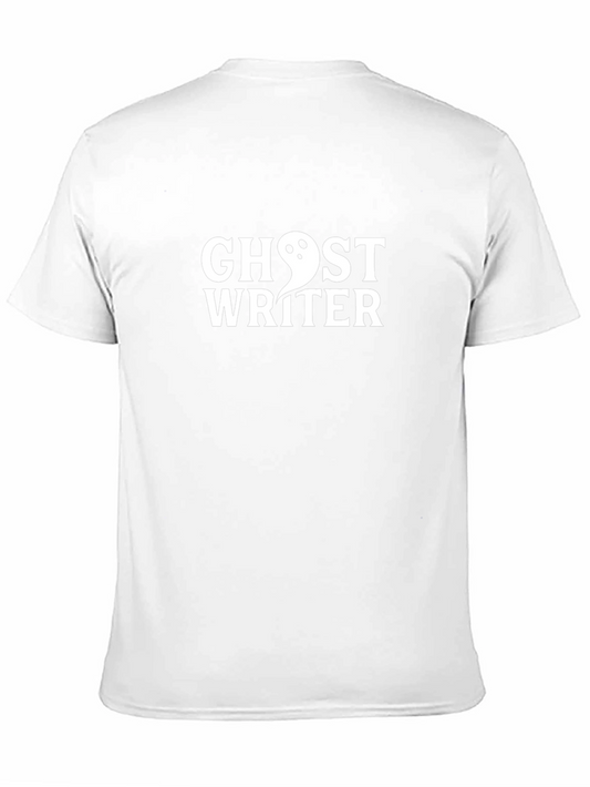 Ghost Writer T-Shirt - Spooky and Stylish