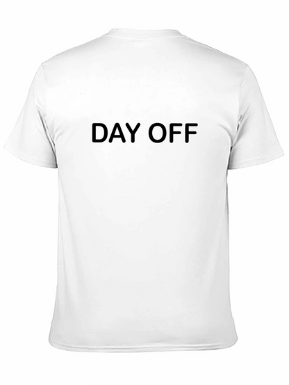 Day Off Graphic Tee - Casual Comfort