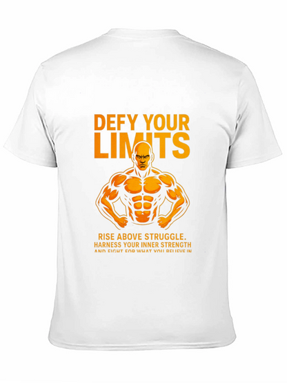 Defy Your Limits Graphic T-Shirt - Black