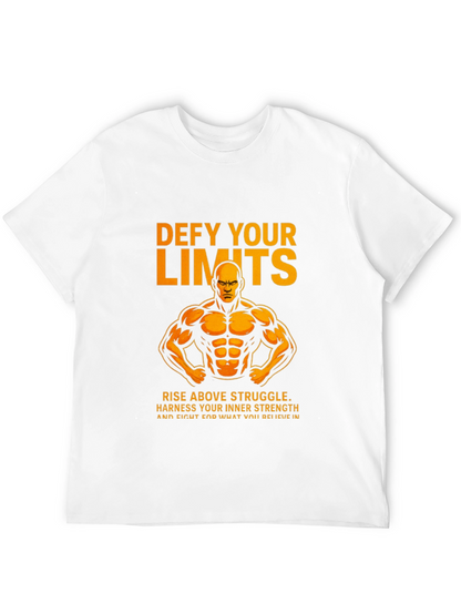 Defy Your Limits Graphic T-Shirt - Black