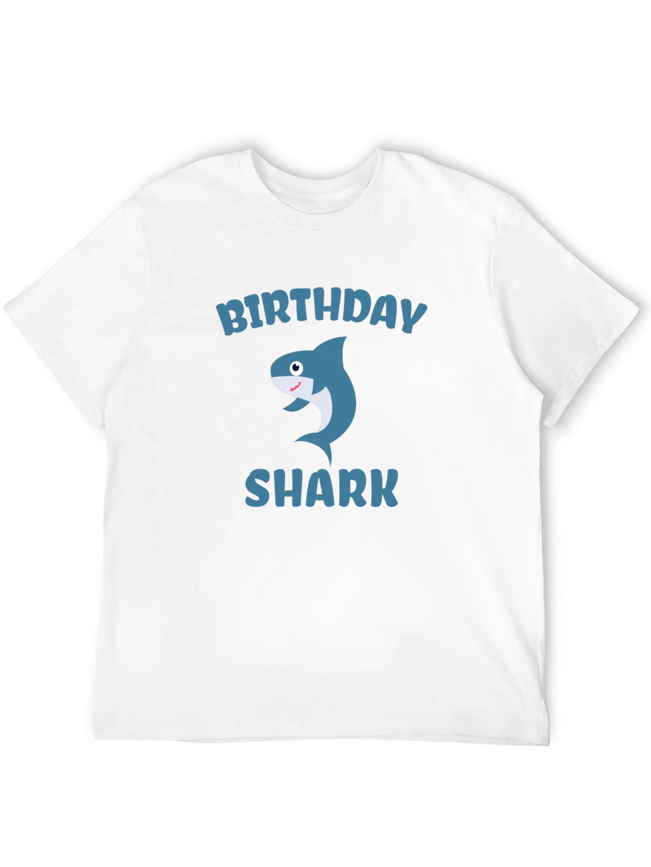 Birthday Shark Graphic T-Shirt - Fun Celebration Tee