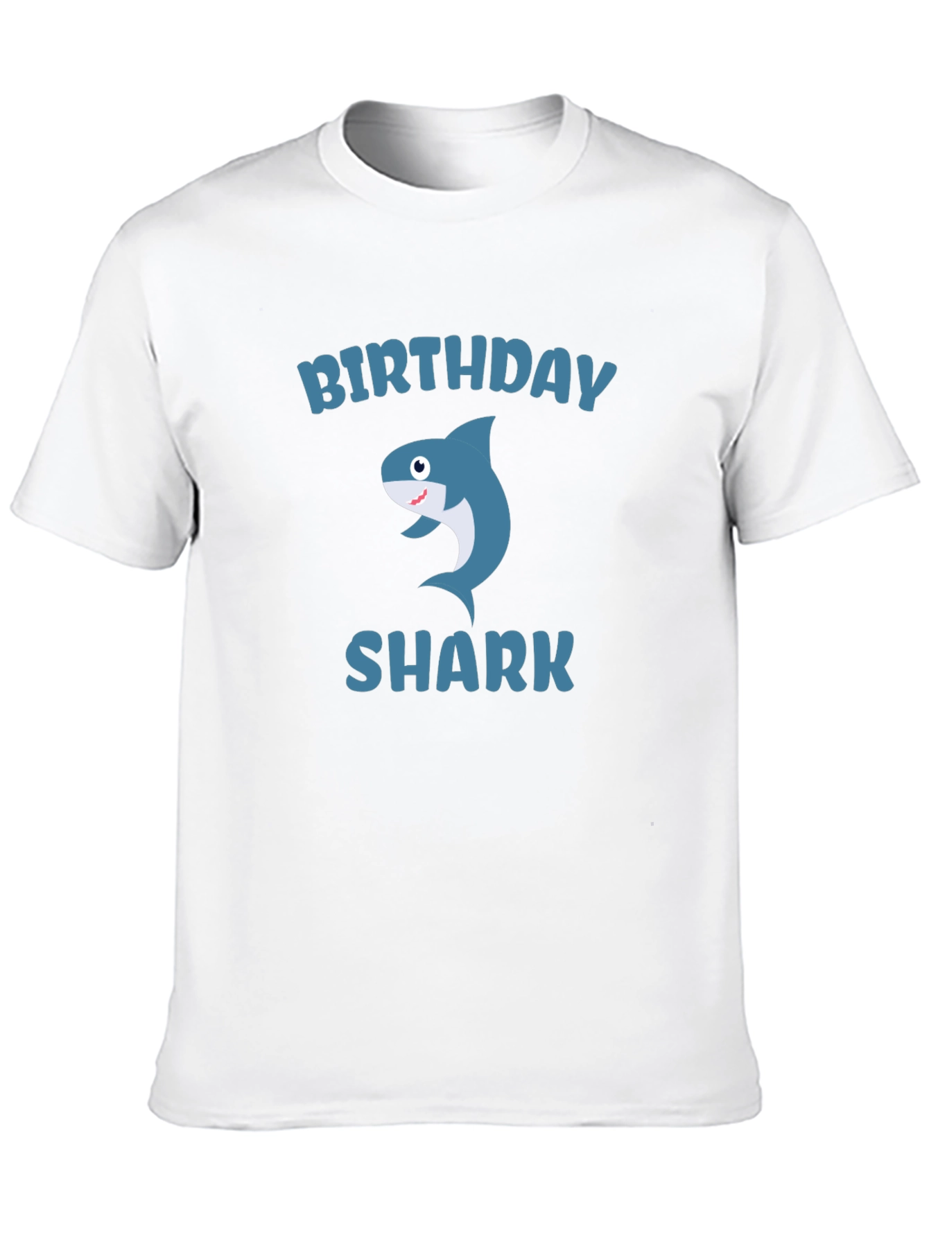 Birthday Shark Graphic T-Shirt - Fun Celebration Tee