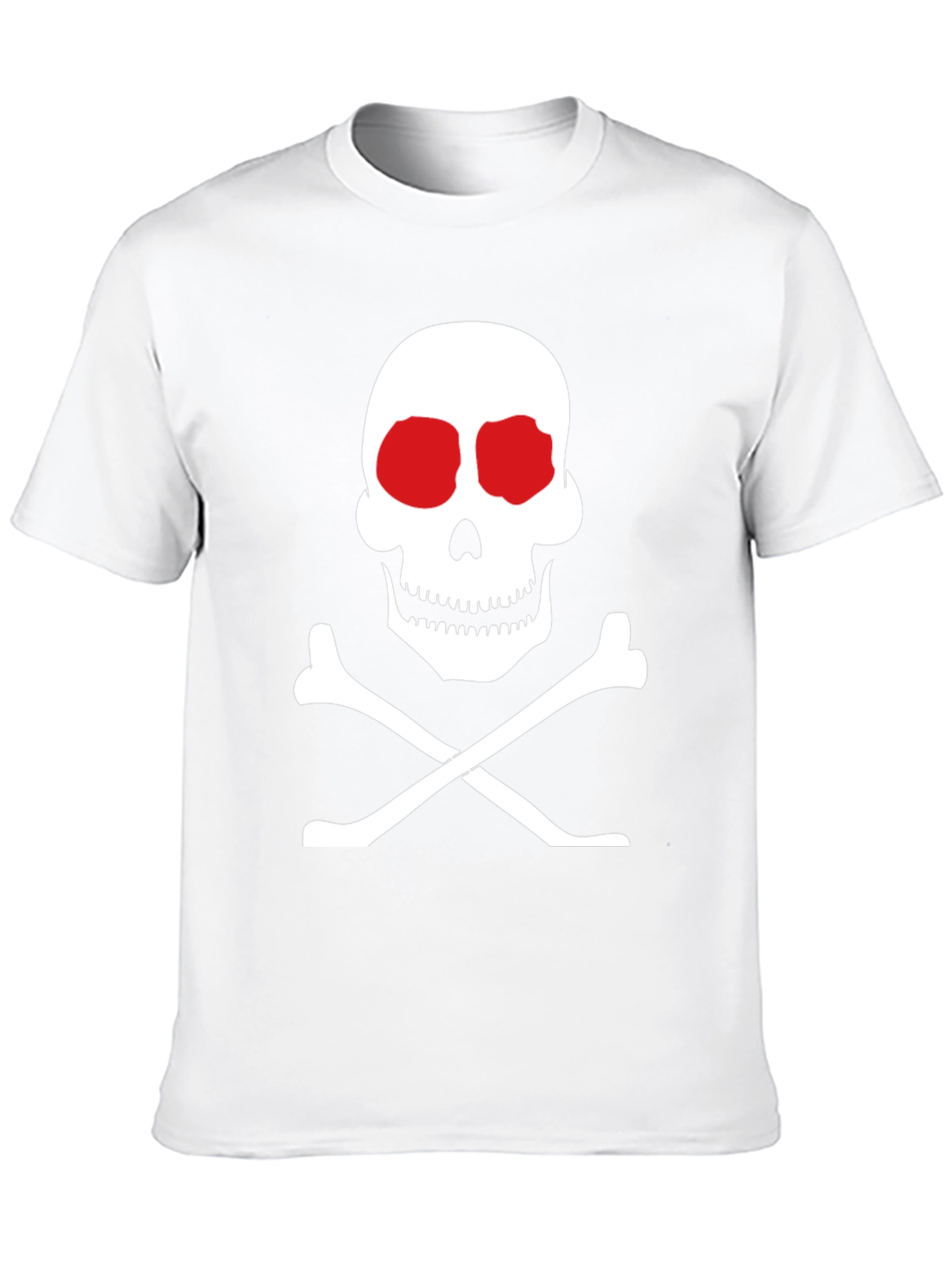 Skull and Crossbones Graphic Tee - Classic Black T-Shirt