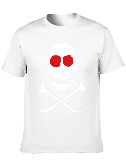 Skull and Crossbones Graphic Tee - Classic Black T-Shirt
