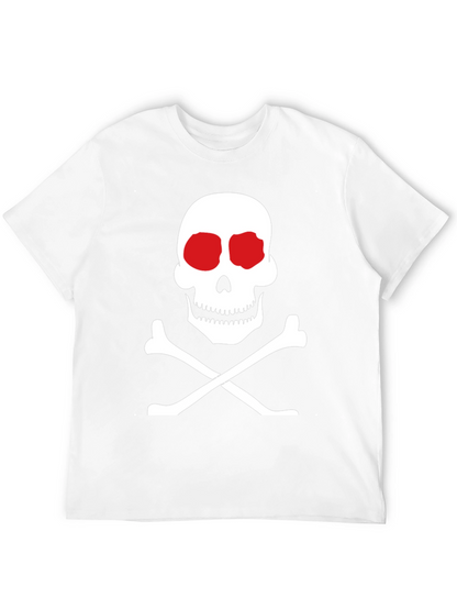Skull and Crossbones Graphic Tee - Classic Black T-Shirt