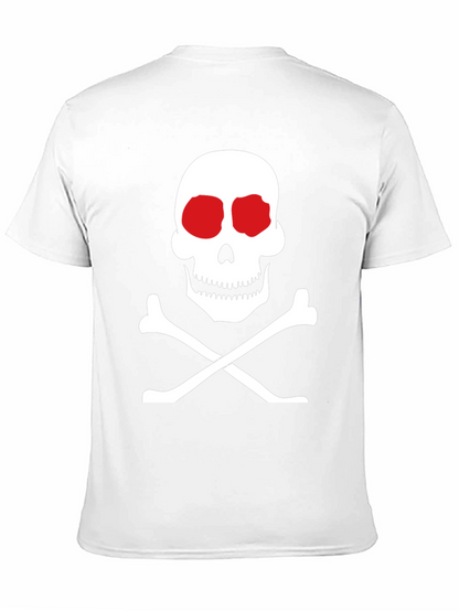 Skull and Crossbones Graphic Tee - Classic Black T-Shirt